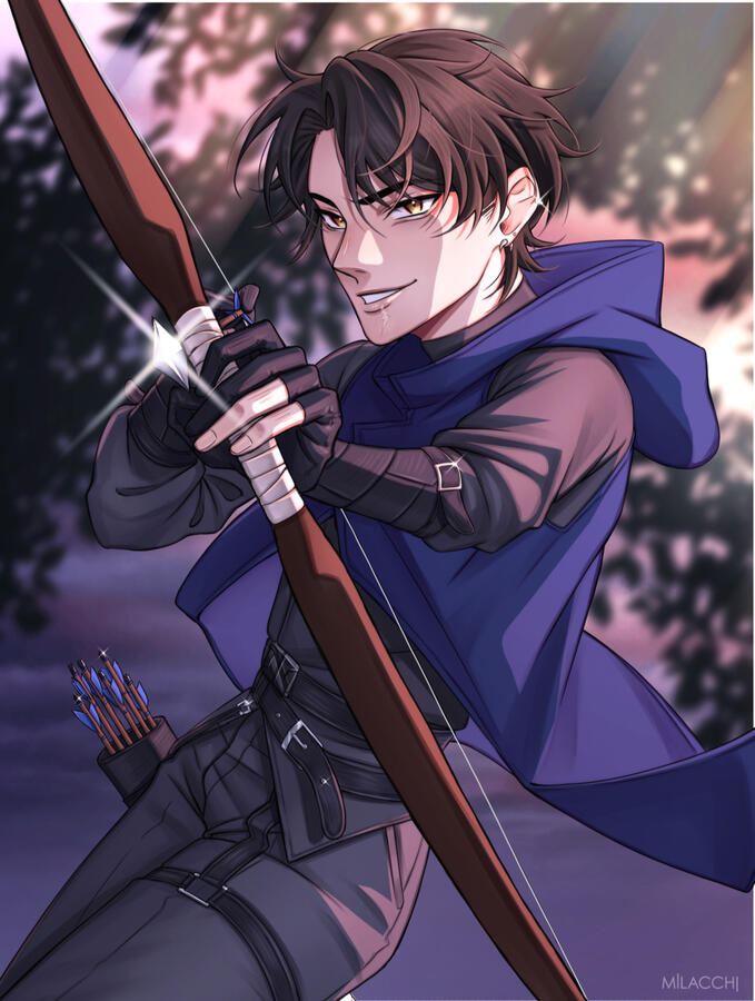 Sketchy Lineart + Coloring